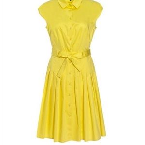 ASO Duchess of Cambridge Kate Yellow Jaeger Dress